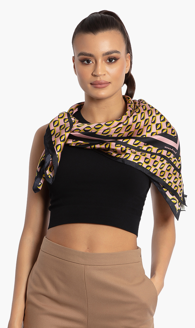 

Weekend Maxmara Patterned Silk Scarf