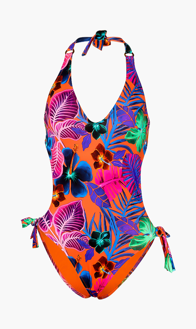 Fifi Printed One-piece Swimsuit