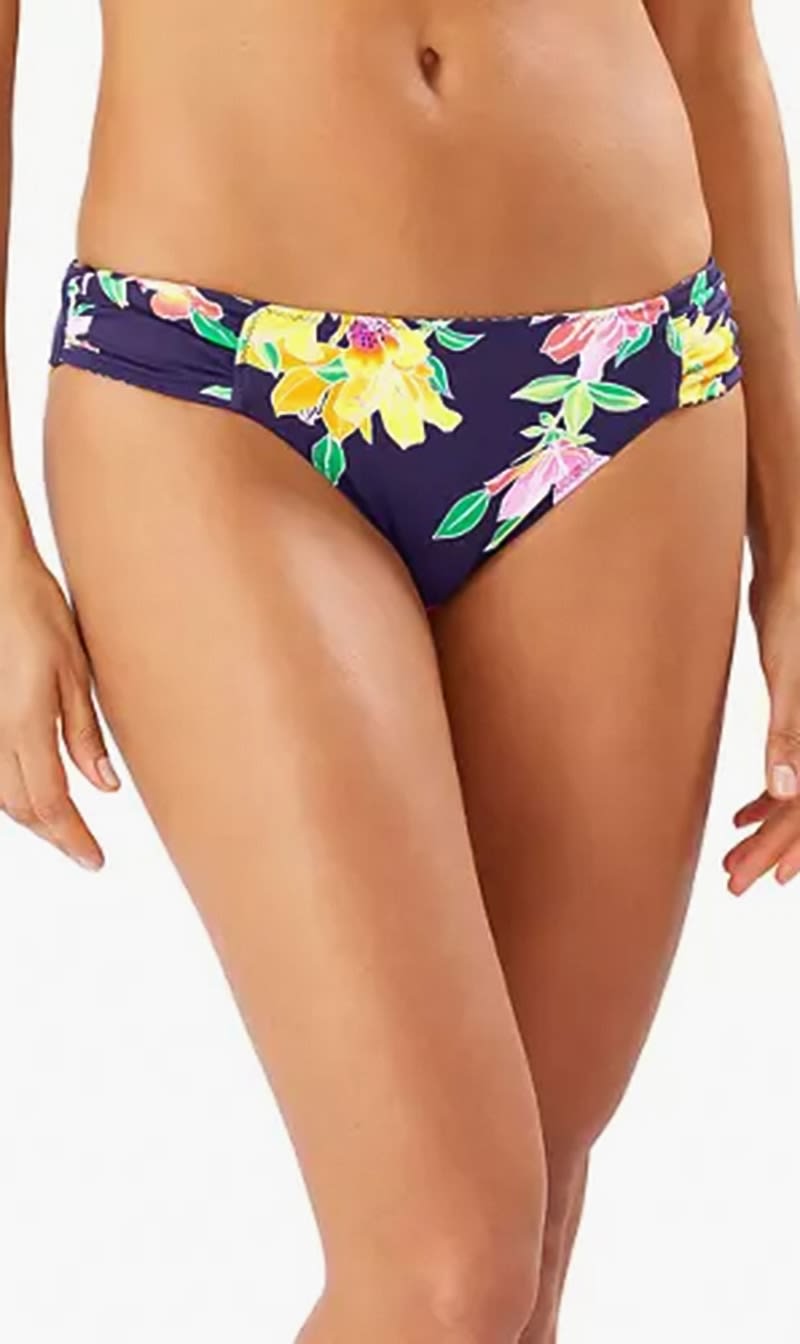 Tommy Bahama Multi-color Sun Lilies Reversible Bikini Bottom for Women