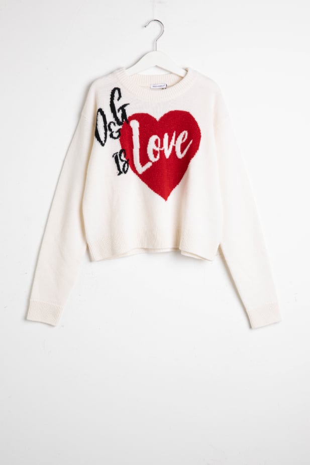 

Dolce&gabbana Love Knit Sweater