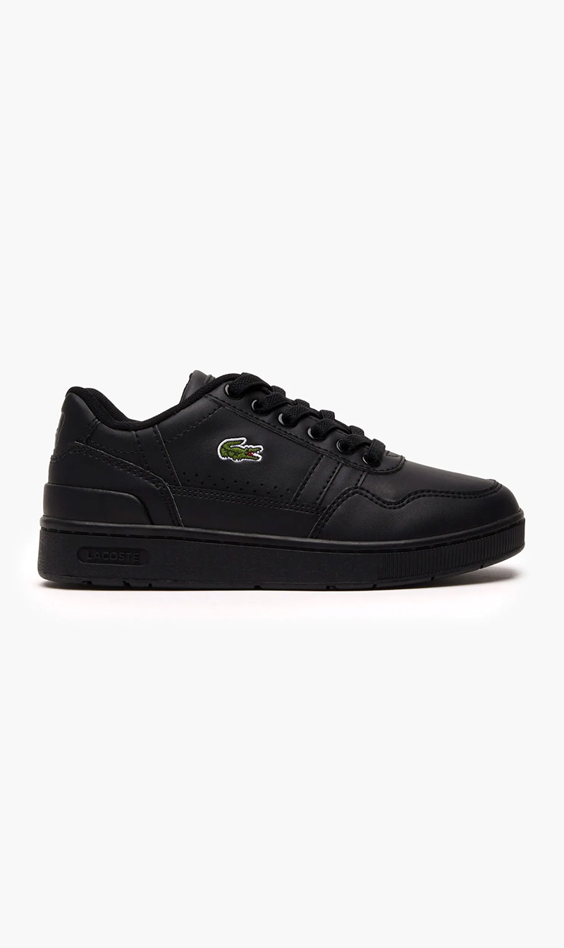 

Lacoste Black T-clip Synthetic Sneakers | The Deal Outlet