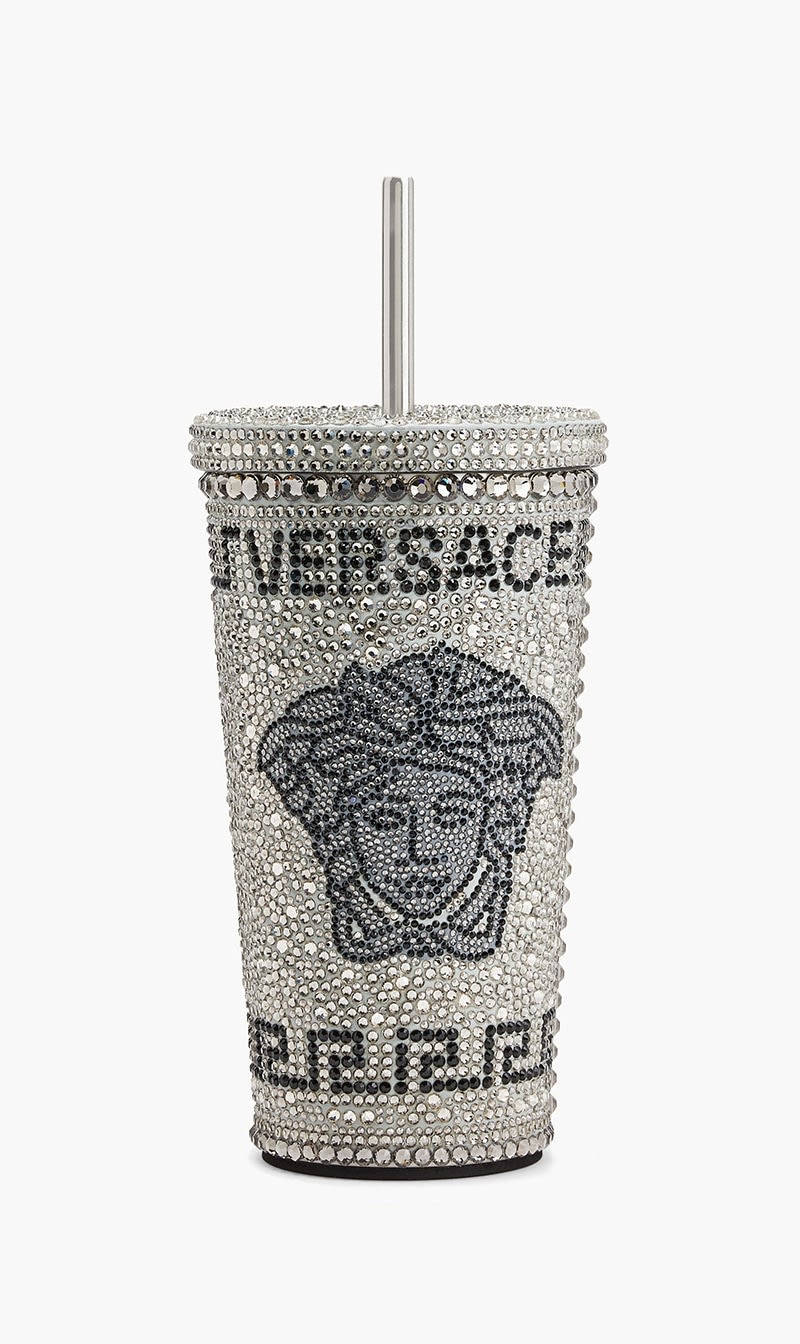 

Versace Others Medusa Crystal Travel Cup Silver | The Deal Outlet