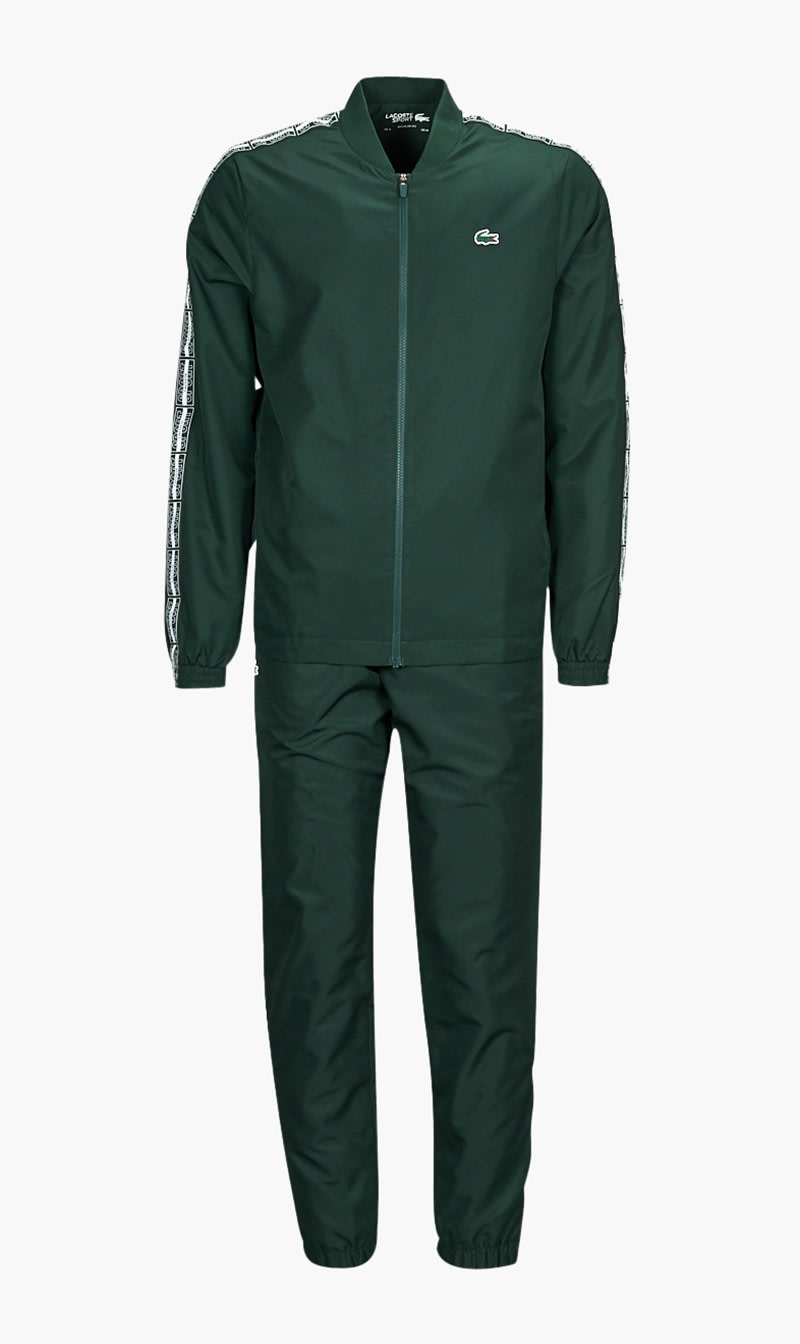 

Lacoste Green Recycled Fabric Tennis Sweatsuit for Men | The Deal Outlet