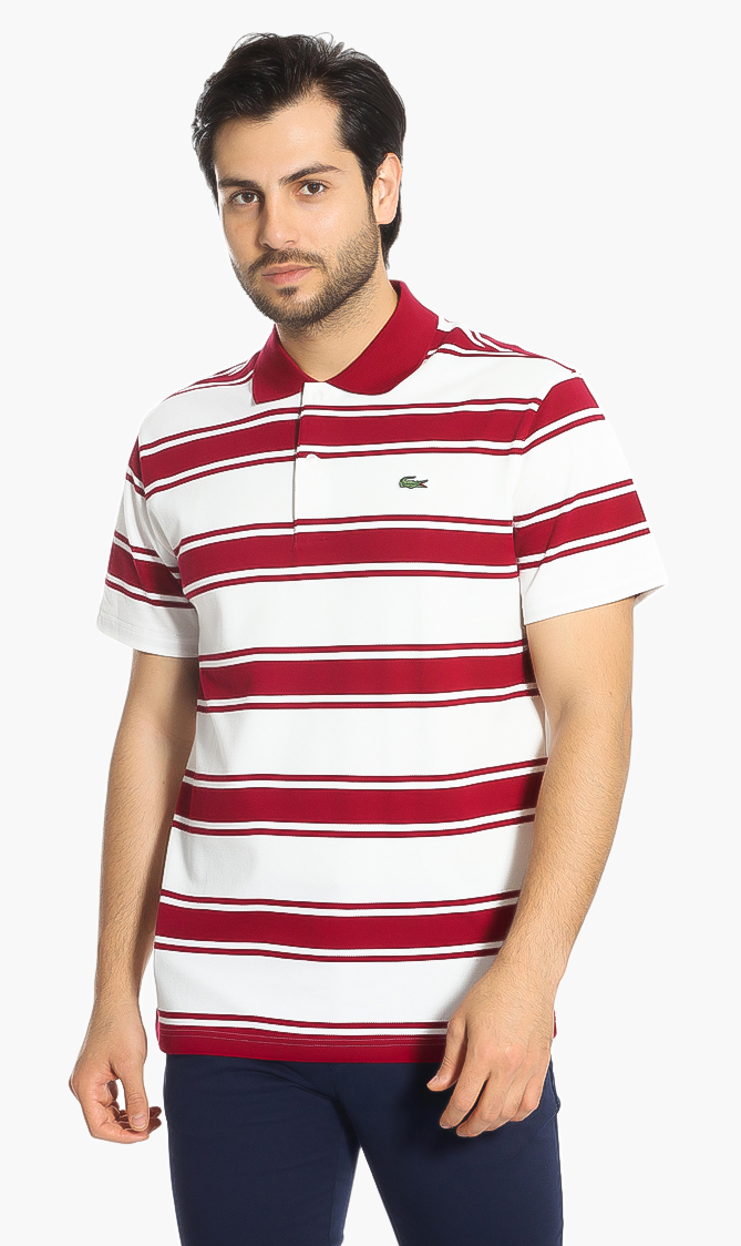 

Lacoste Striped Slim Fit Polo Shirt