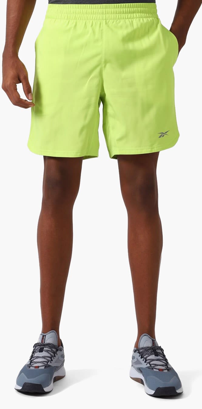 Reebok Yellow Running Shorts for Men