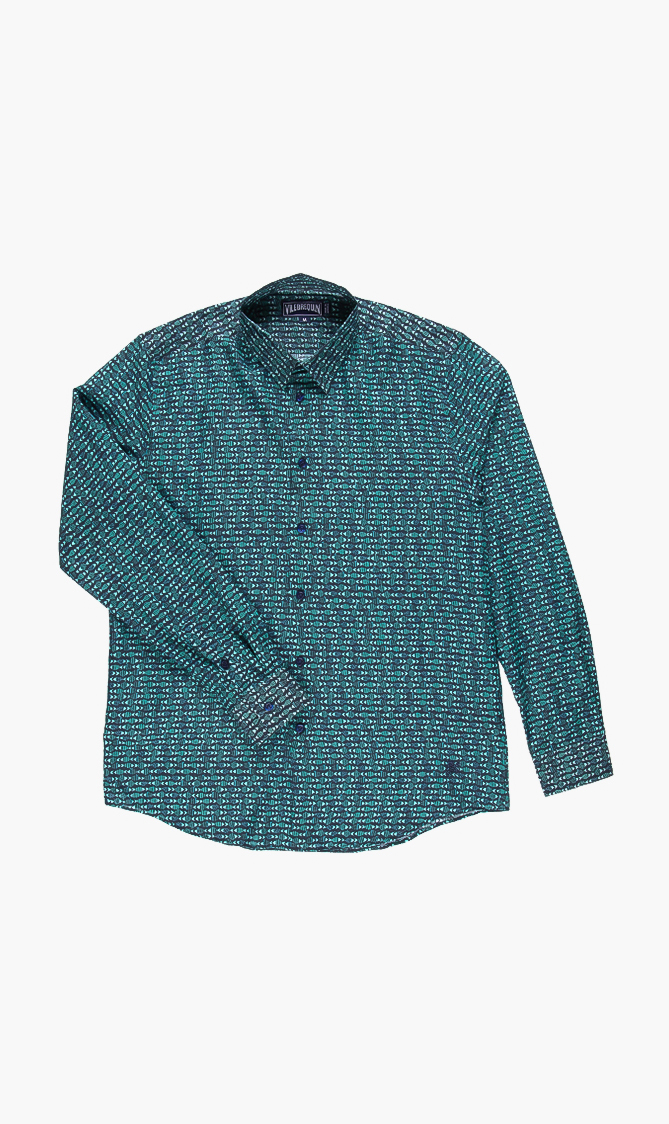 

VILEBREQUIN Caracal Unisex Printed Long Sleeve Shirt