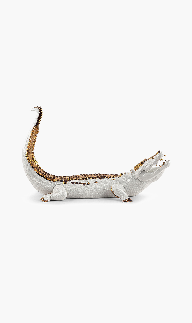 

Lladro Crocodile Figurine