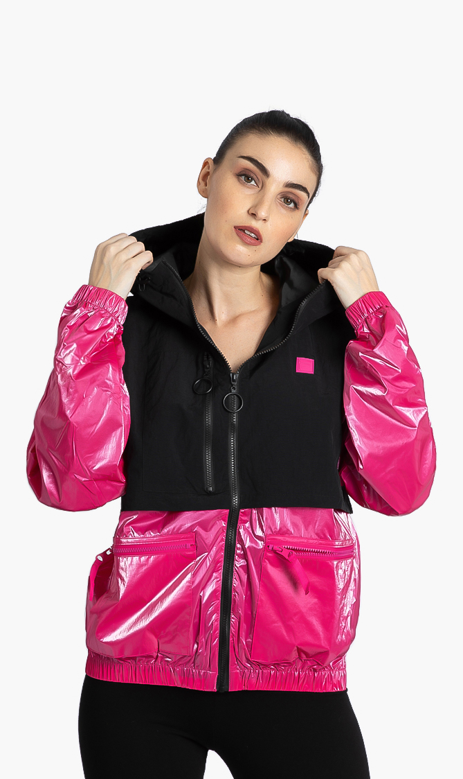 

FILA Frankie Overlay Hooded Jacket