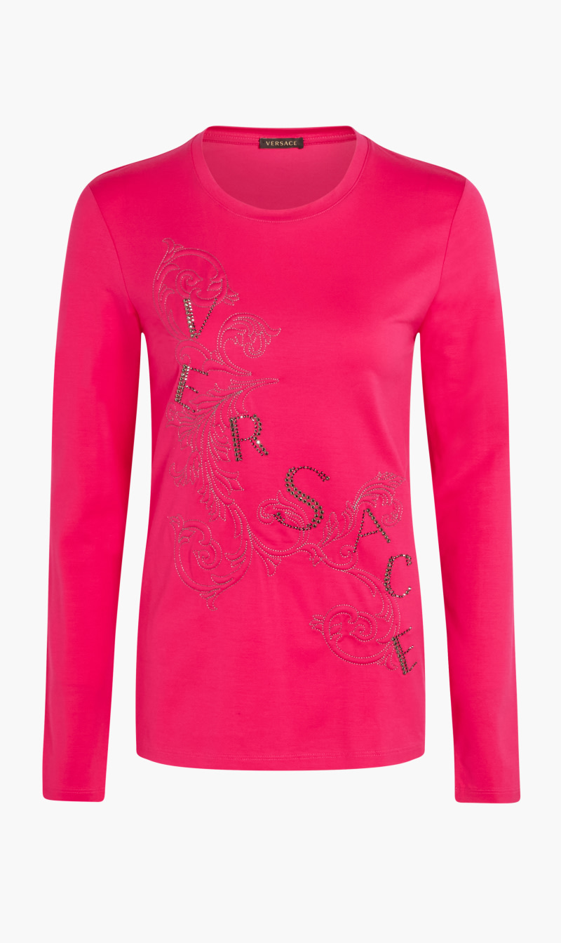 

Versace Pink Long T-shirt for Women | The Deal Outlet