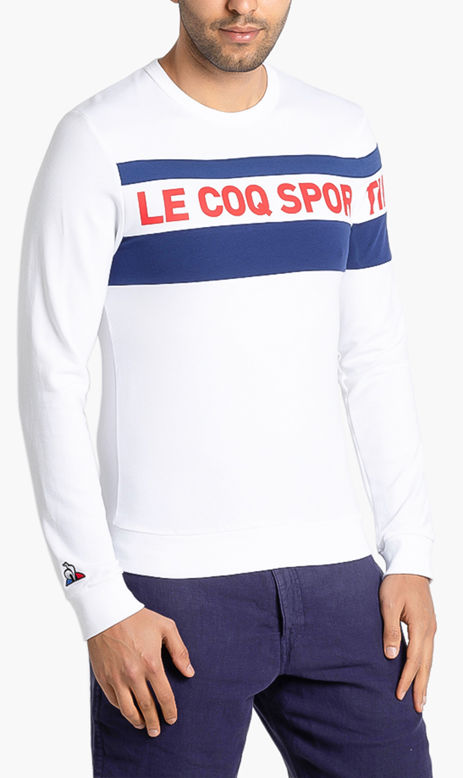 

Le Coq Sportif Ess Saison Nâº3 Blue Sweatshirt