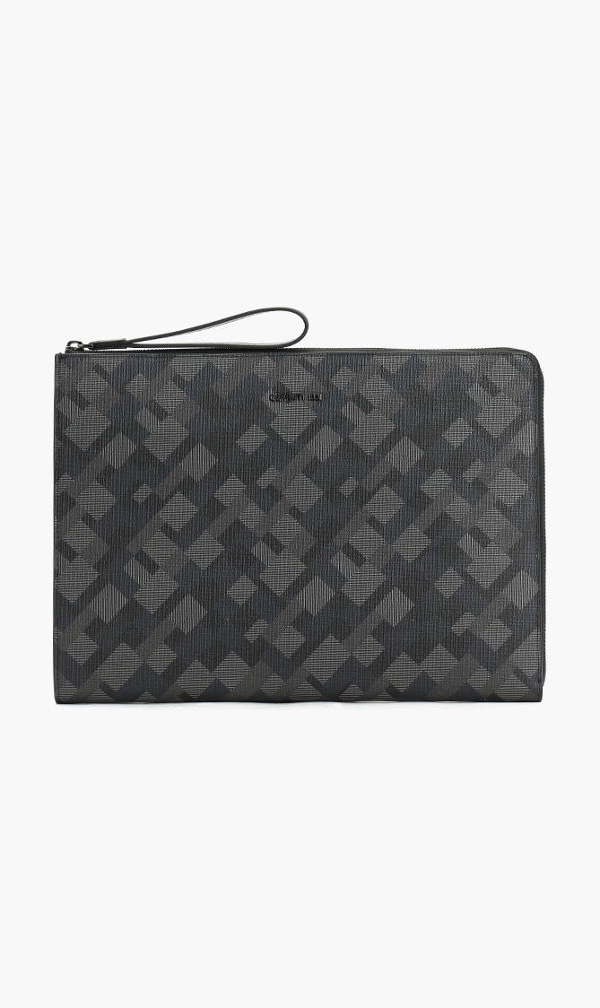 

Cerruti Stars Printed Leather Document Holder