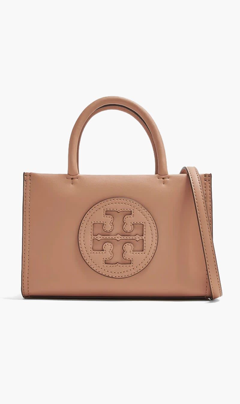 

Tory Burch Beige Ella Bio Mini Tote Bag for Women | The Deal Outlet