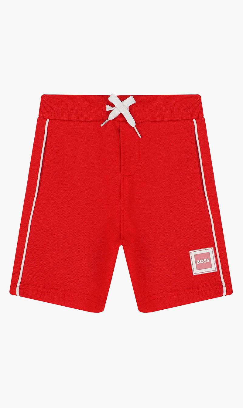 

Hugo Boss Red Logo Shorts for Boys | The Deal Outlet