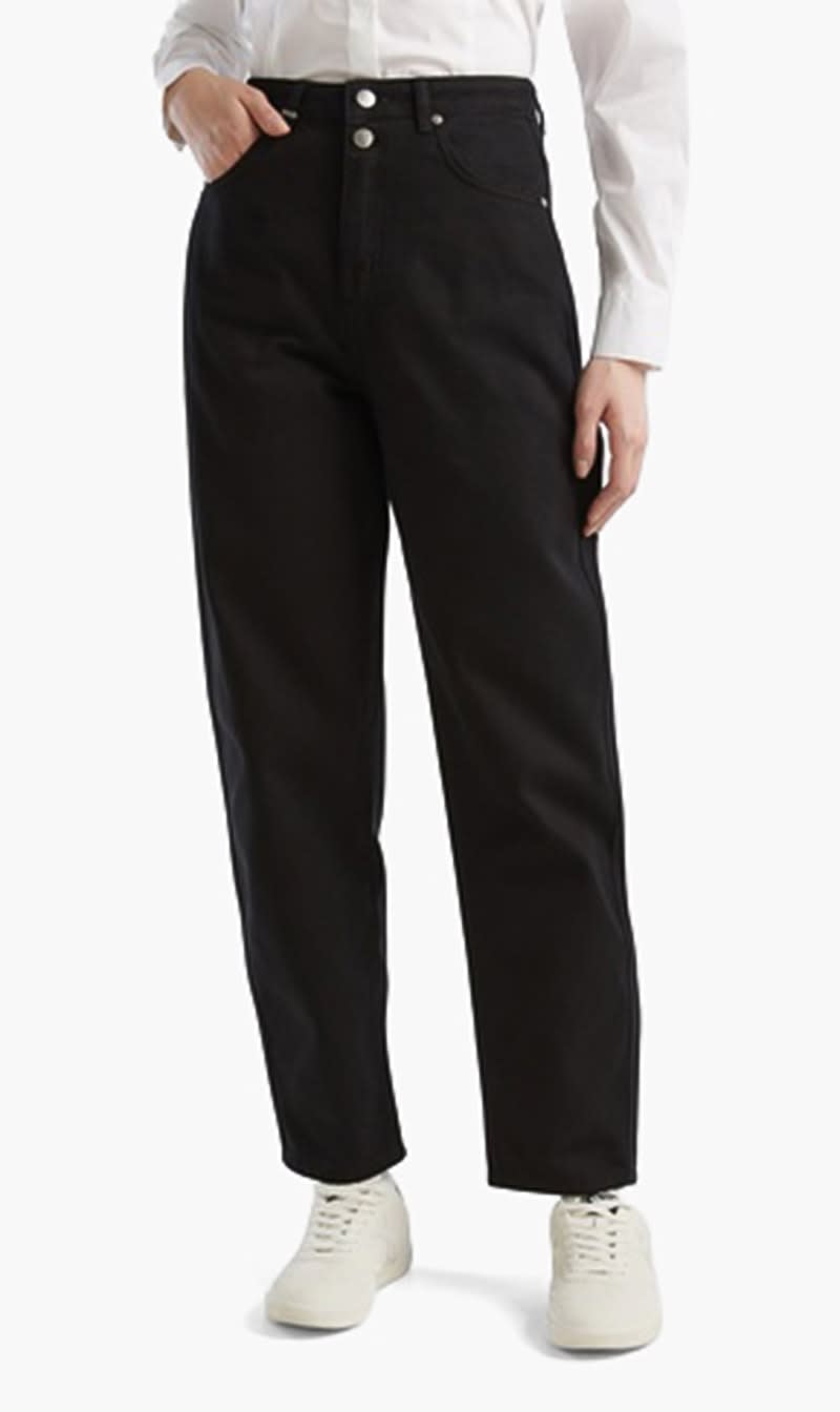 Black United Colors Of Benetton Brown Mom Fit Jeans for Women