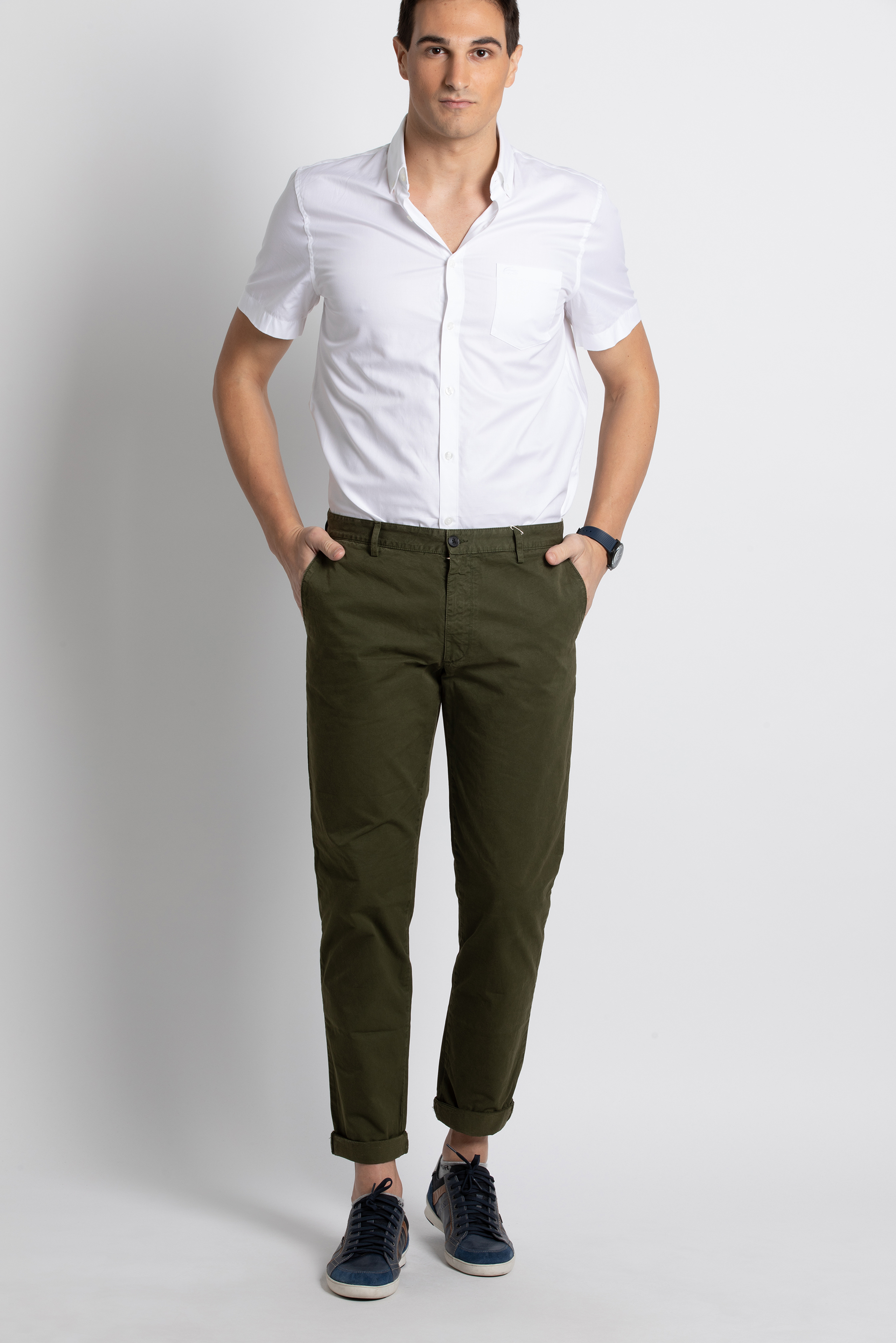 

Zadig & Voltaire Patrick Olive Green Chino Pants