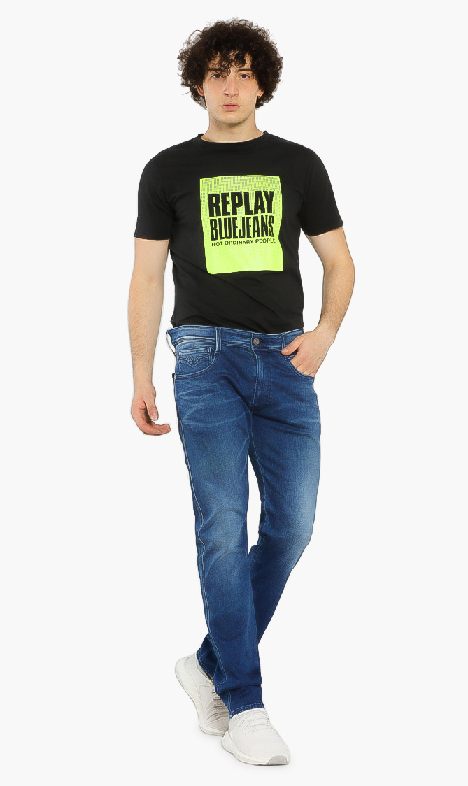

Replay Anbass Power Stretch Slim Jeans