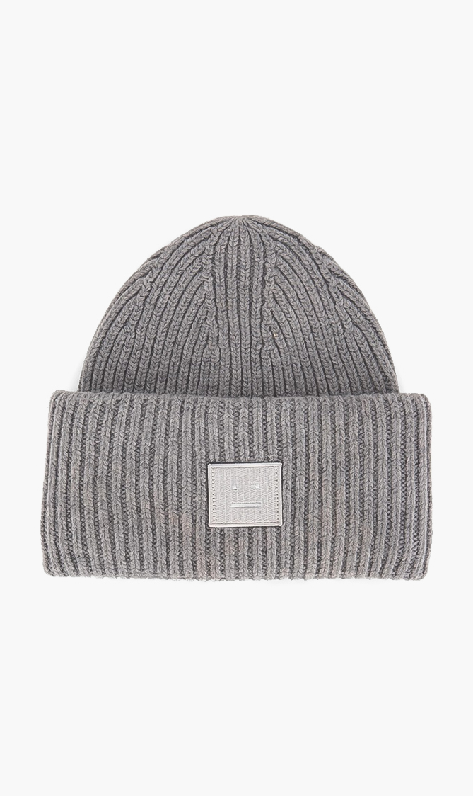 

Acne Pansy N Face Ribbed Beanie
