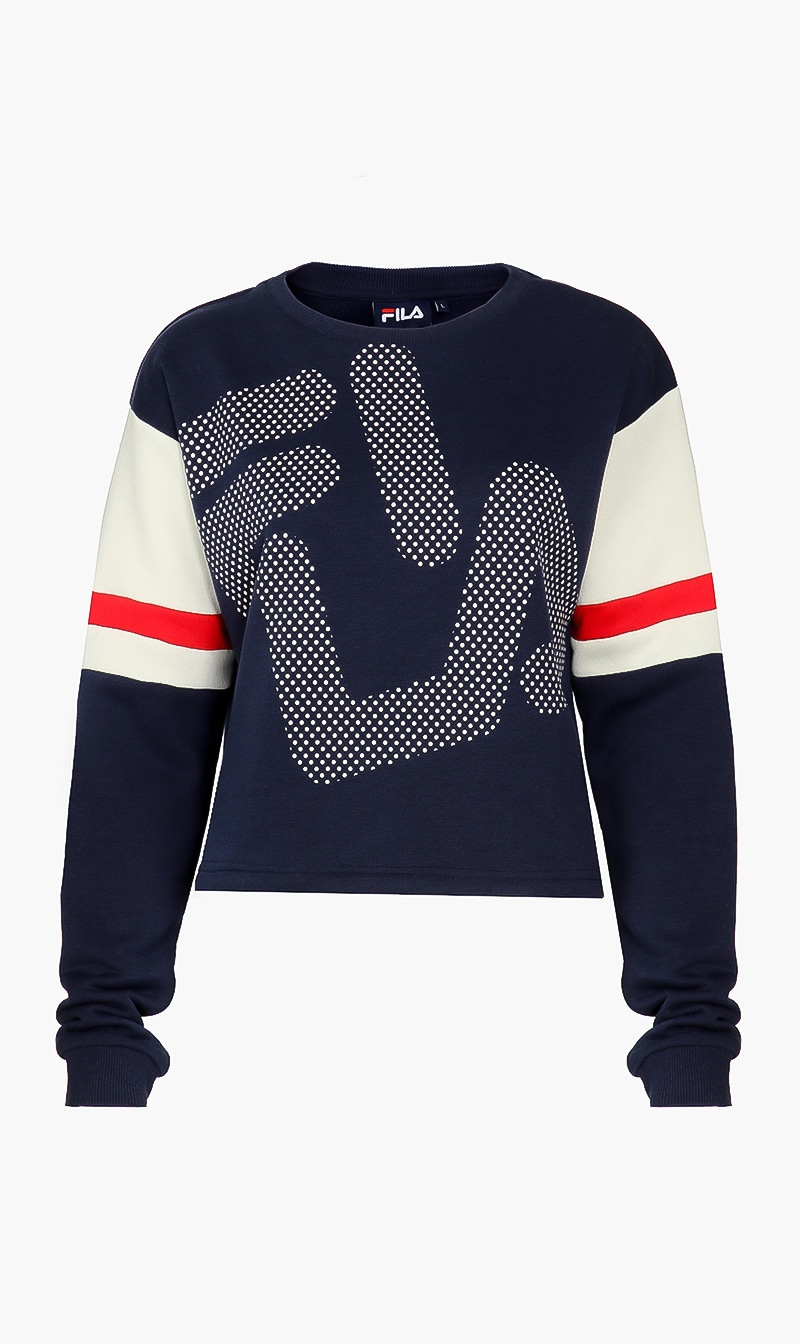 

Aral Crew Neck Sweatshirt, Blue