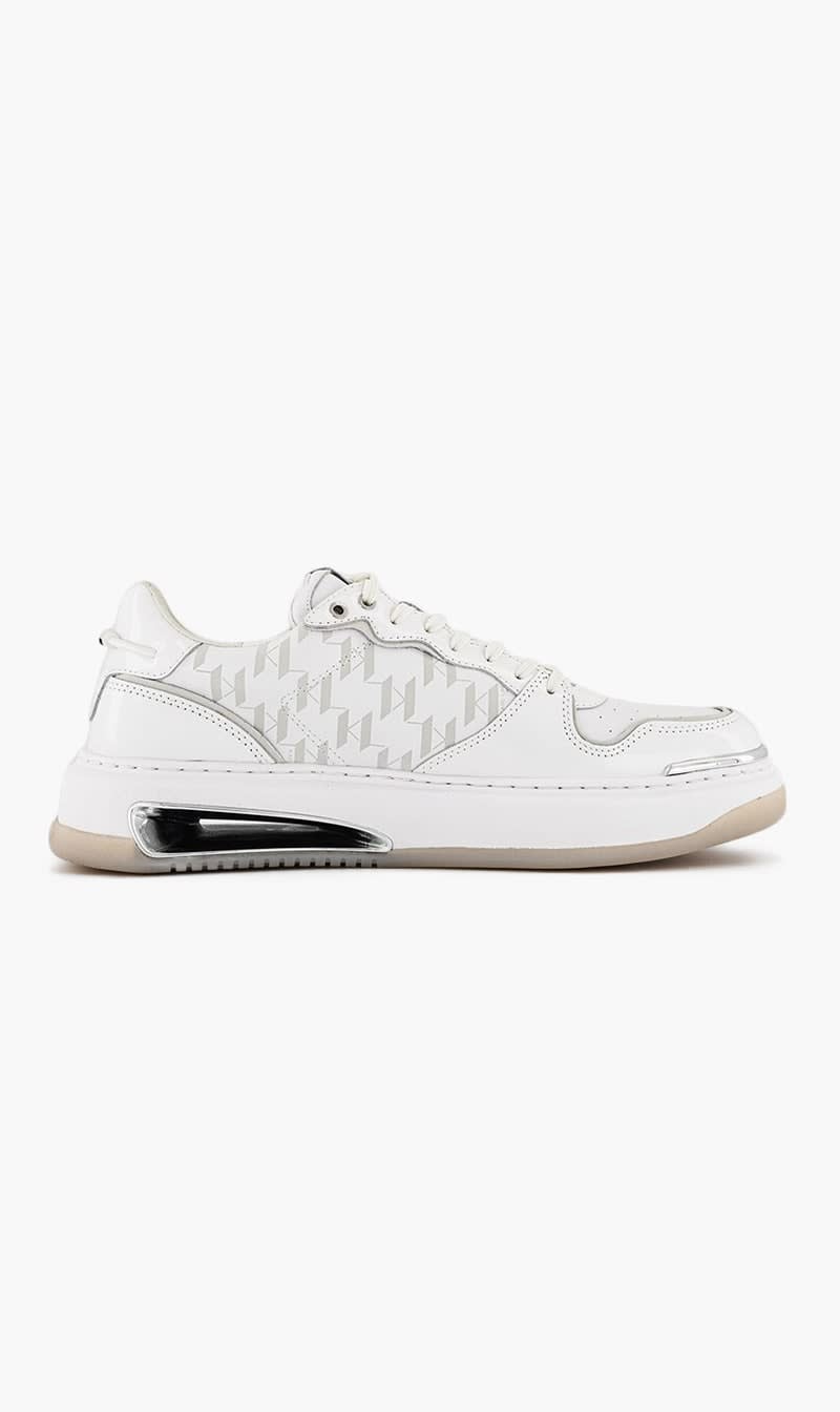 

Karl Lagerfeld White Elektro K-glo Monogram Lo for Men | The Deal Outlet