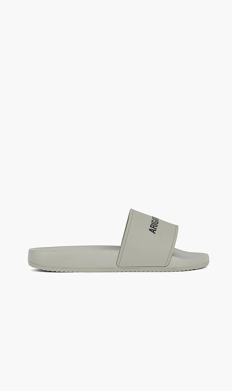 

Axel Arigato Grey Pool Slides for Men | The Deal Outlet