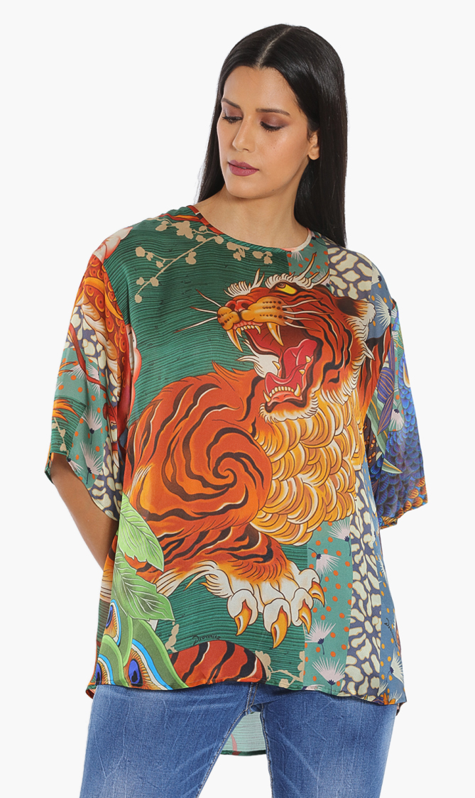 

DSQUARED2 Printed Blouse