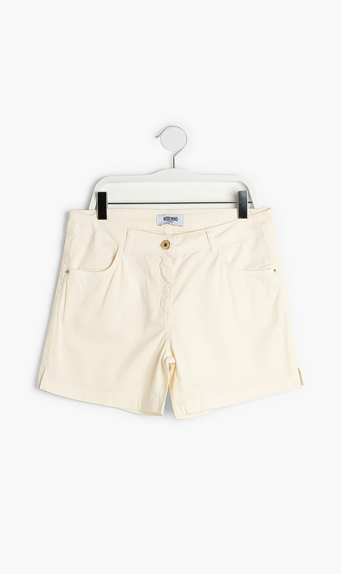 

Moschino Embroidered Heart Teen Shorts