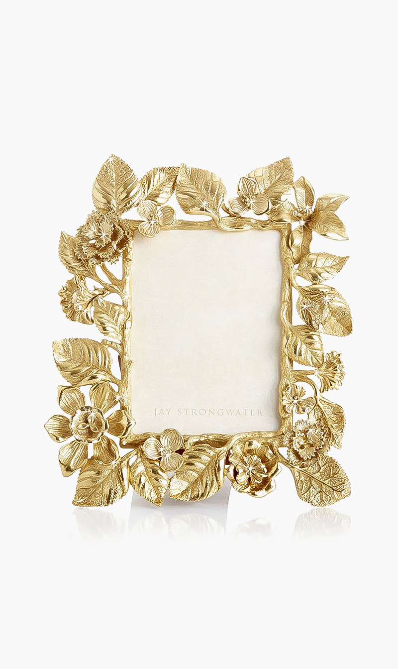 

Jay Strongwater Maeve 5 X 7 Dutch Floral Frame