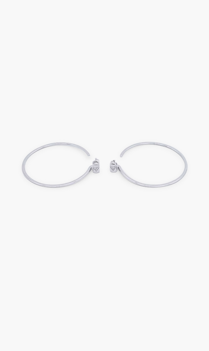 

MICHAEL KORS Hoop Silver Earrings