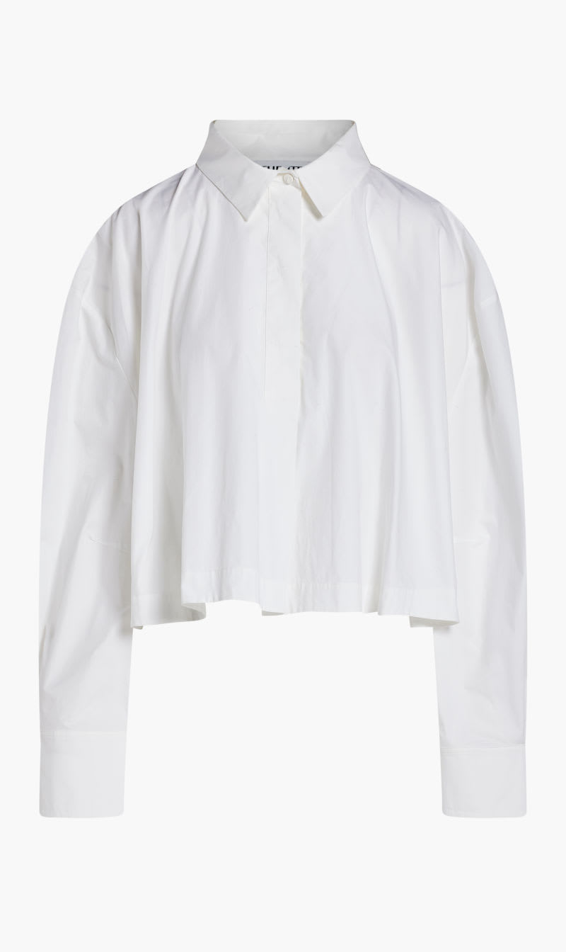 

Attico White Jill Shirt for Women | The Deal Outlet