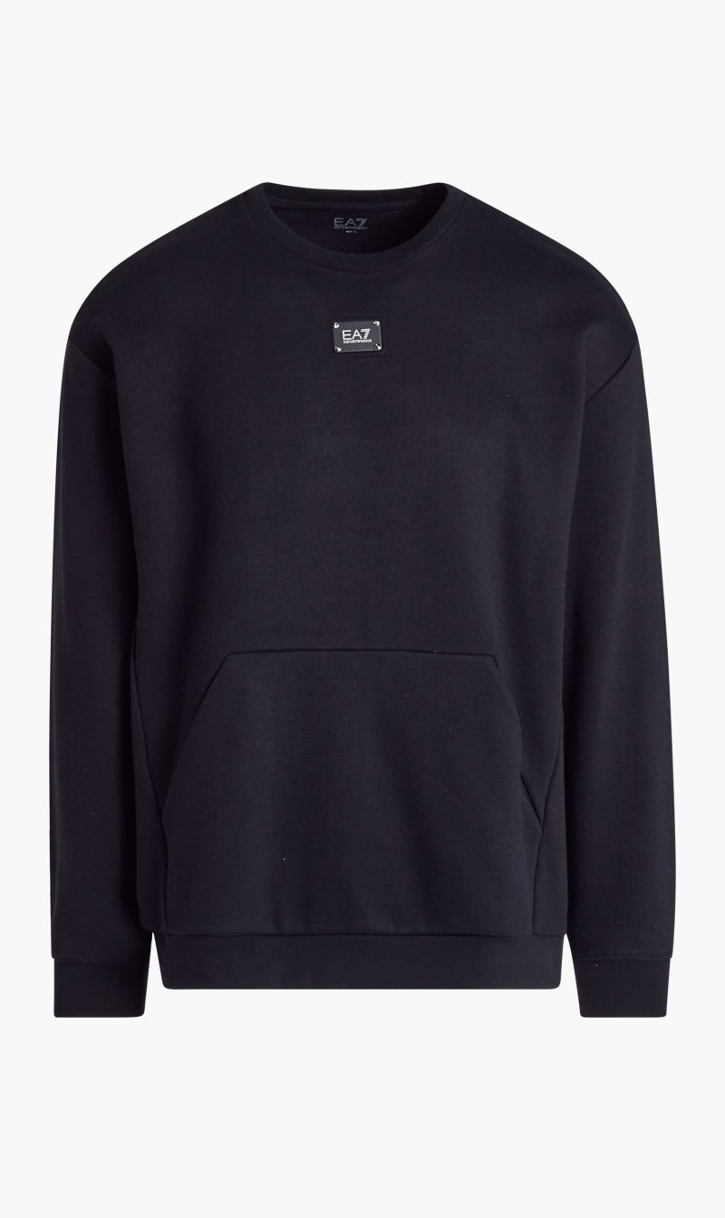

Ea7 Black Sweatshirt for Men | The Deal Outlet