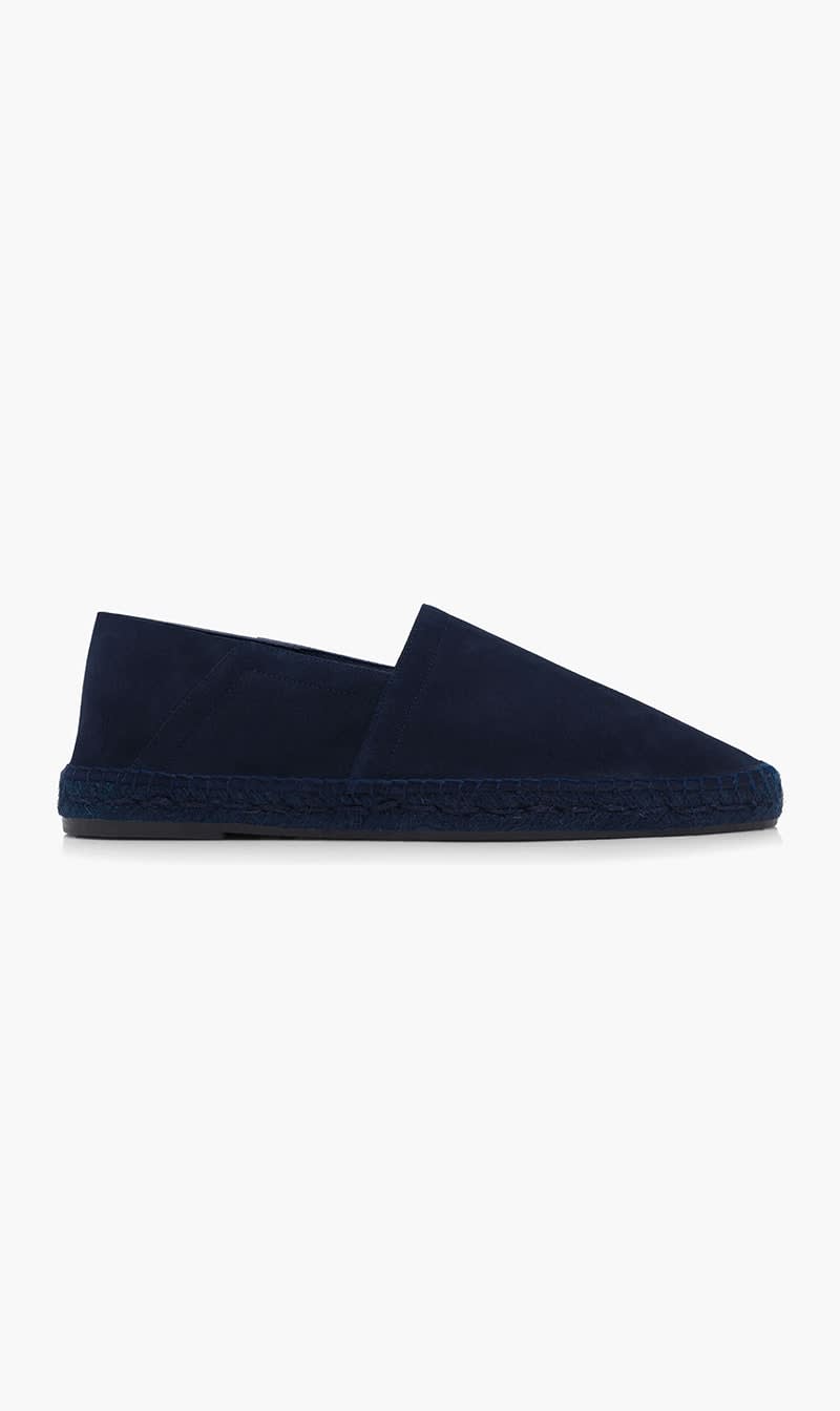 

Tom ford Blue Suede Barnes Espadrille for Men | The Deal Outlet
