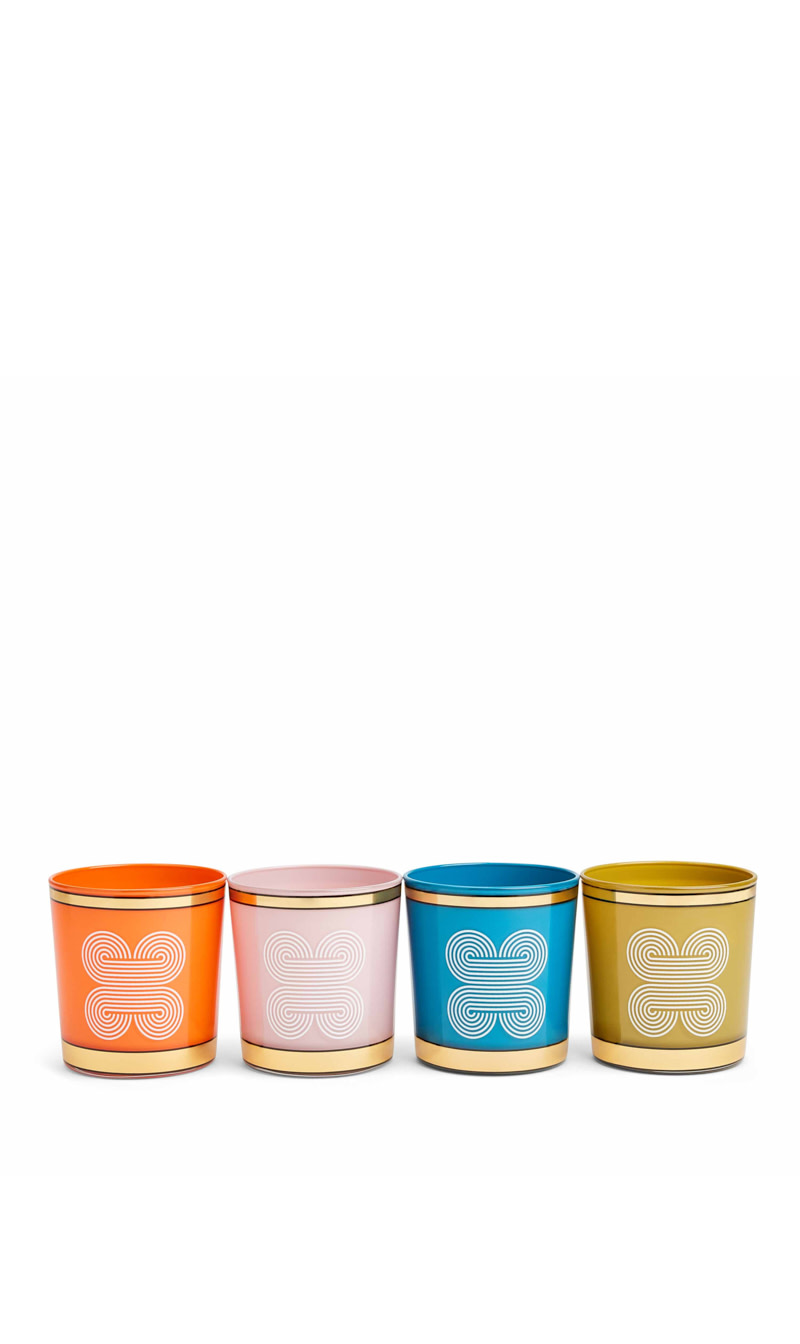 

Boxed Pompidou Glassware - Set Of 4, Multi-color