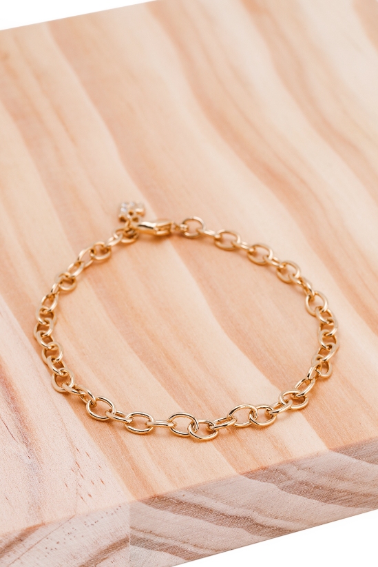 

Swarovski Charmed Gold Bracelet