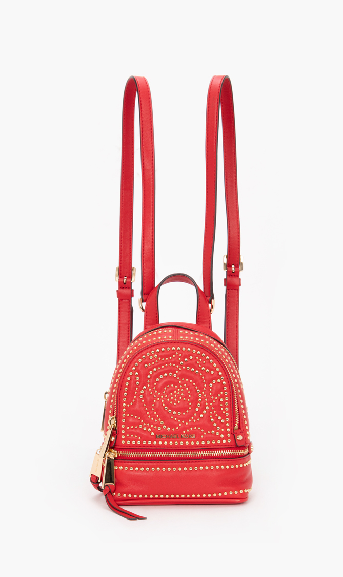 

Michael Kors Rhea Mini Zip Studded Convertible Backpack