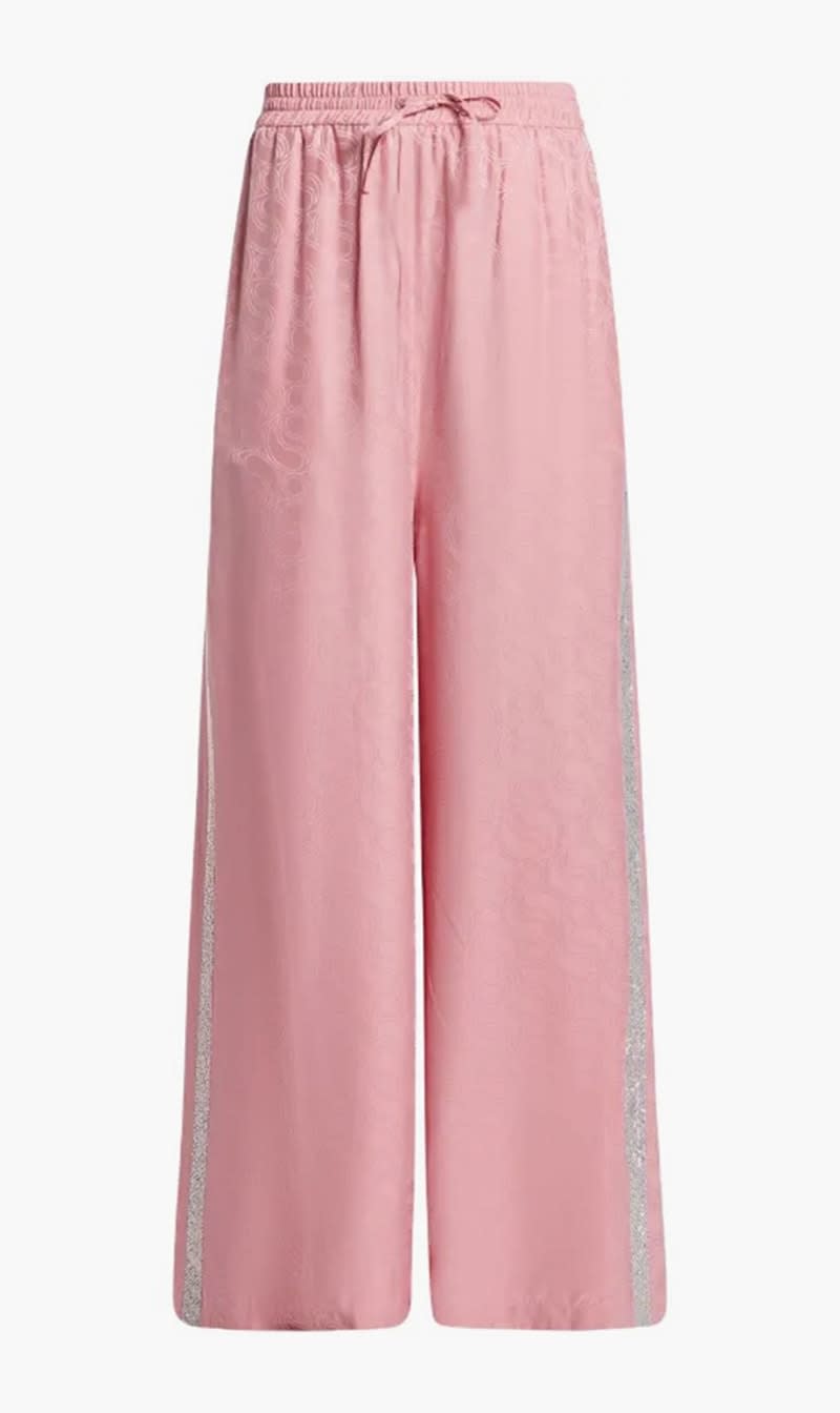 

Stella Mc Cartney Pink S-wave Wide Leg Trousers for Women | The Deal Outlet