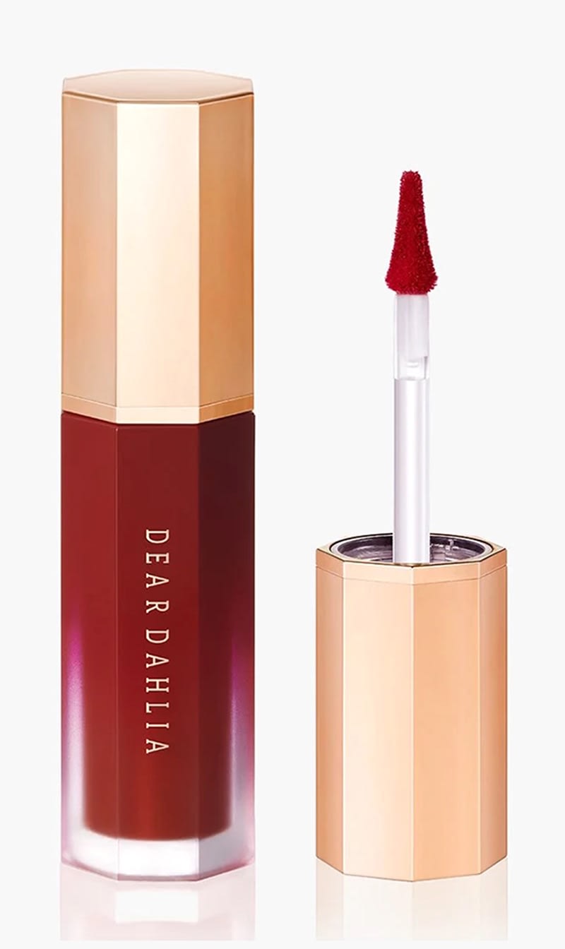 

Dear Dahlia Others Petal Touch Plumping Lip Velour, Crème Caramel for Women | The Deal Outlet