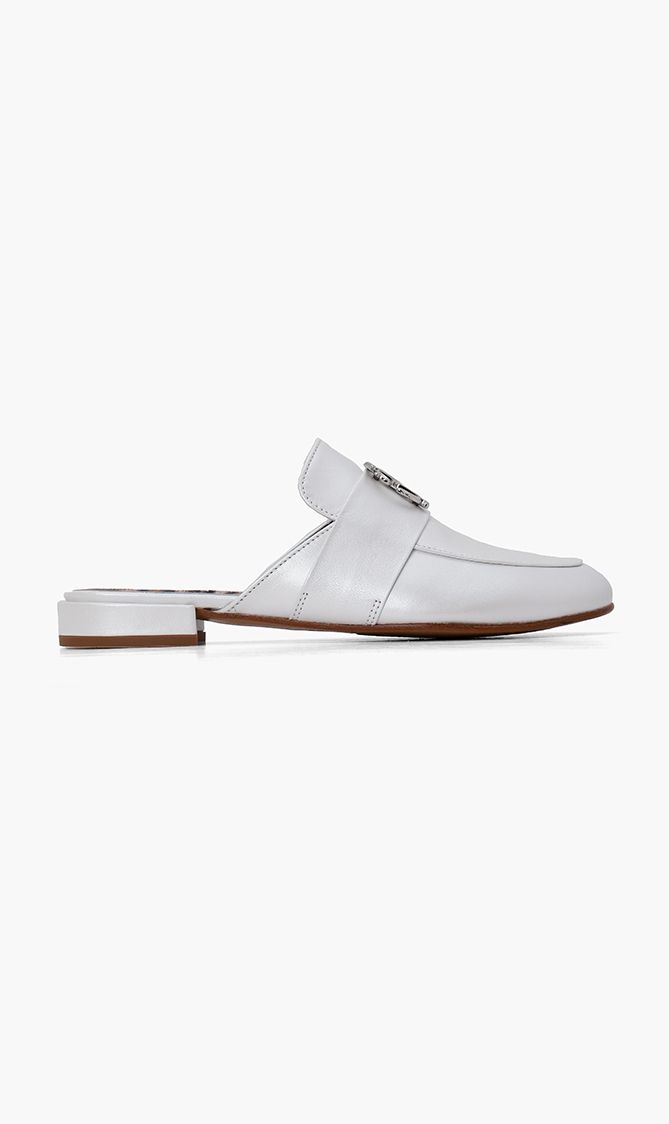 

Roberto Cavalli Leather Flats
