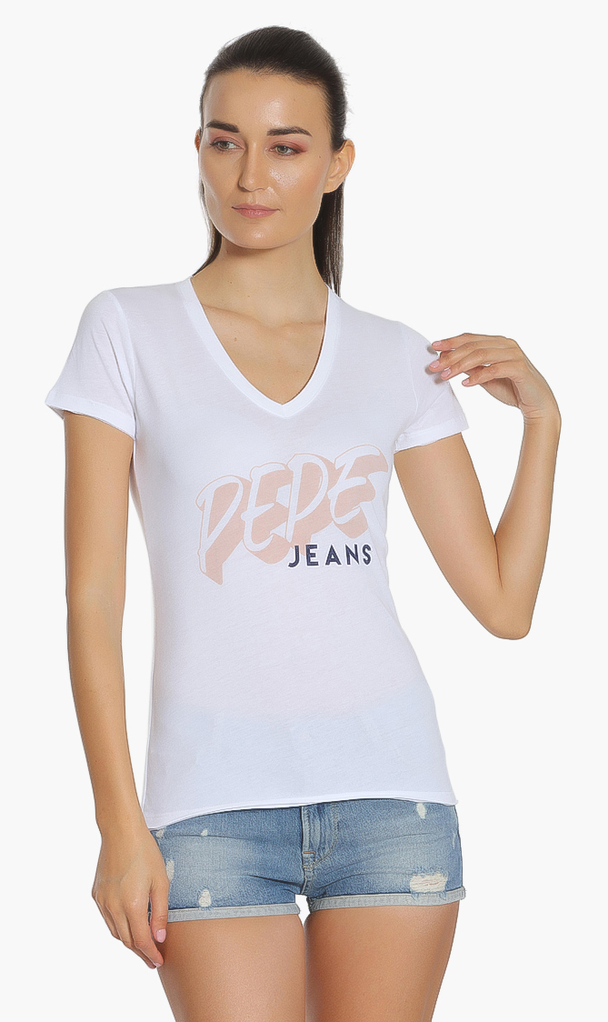 

Pepe Jeans Adele Logo T-shirt