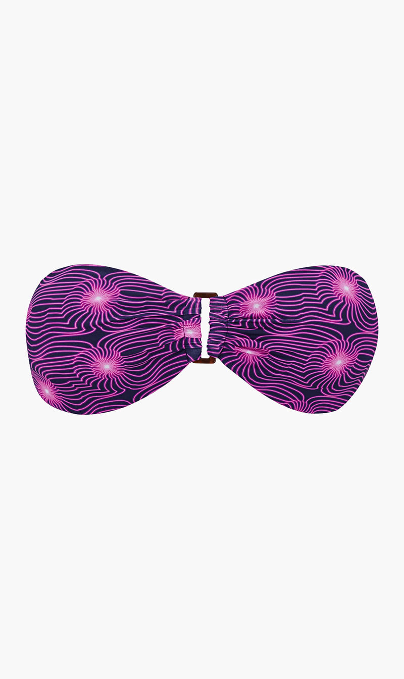 

Vilebrequin Blue Hypno Shell Bandeau Bikini for Women | The Deal Outlet
