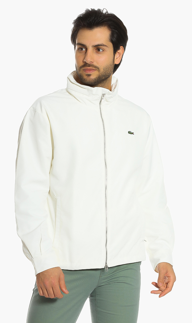 

Lacoste Lightweight Water-resistant Zip Windbreaker
