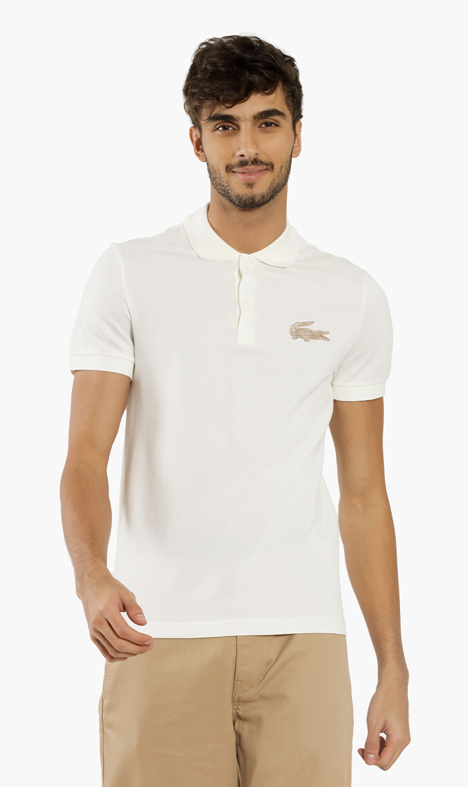 

Lacoste Regular Fir Crocodile Badge Polo Shirt