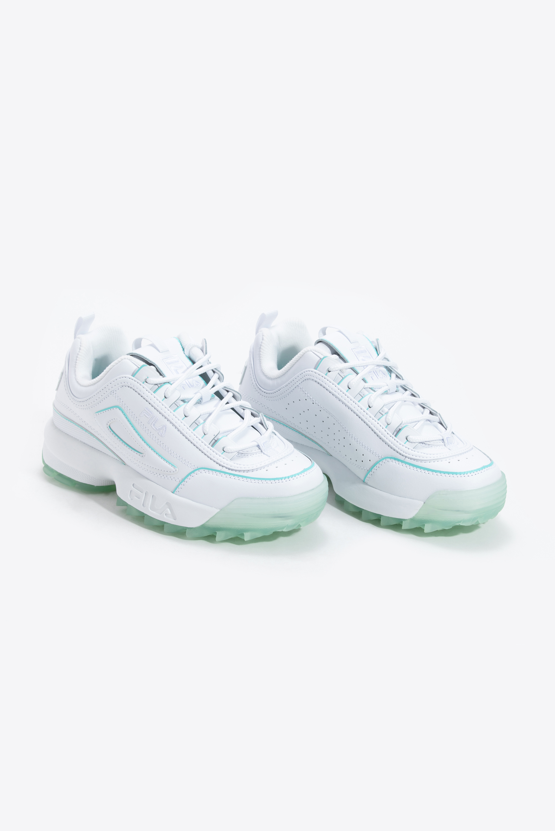 

Fila Disruptor Ii Ice White/orange Pop Sneakers