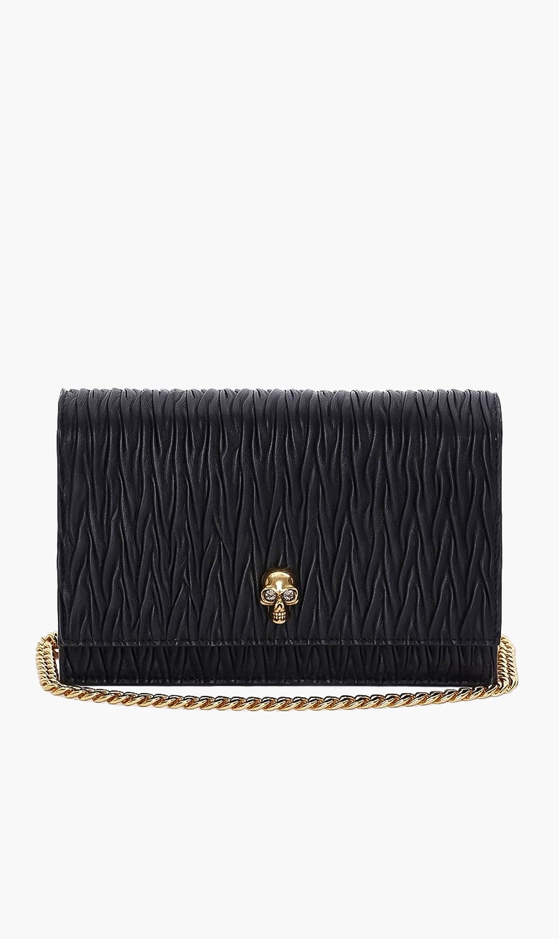 

Textured Leather Crossbody Bag