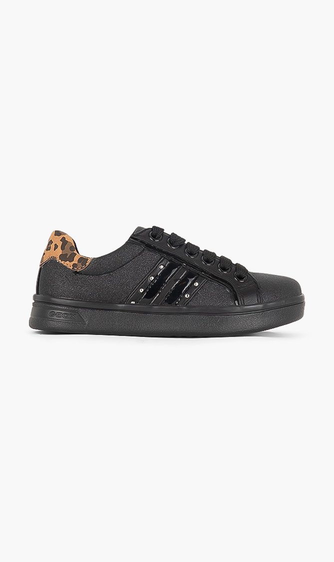 

Geox Djrock Leather Sneakers