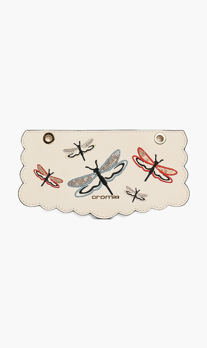 

Cromia Dragonfly Leather Small Flap