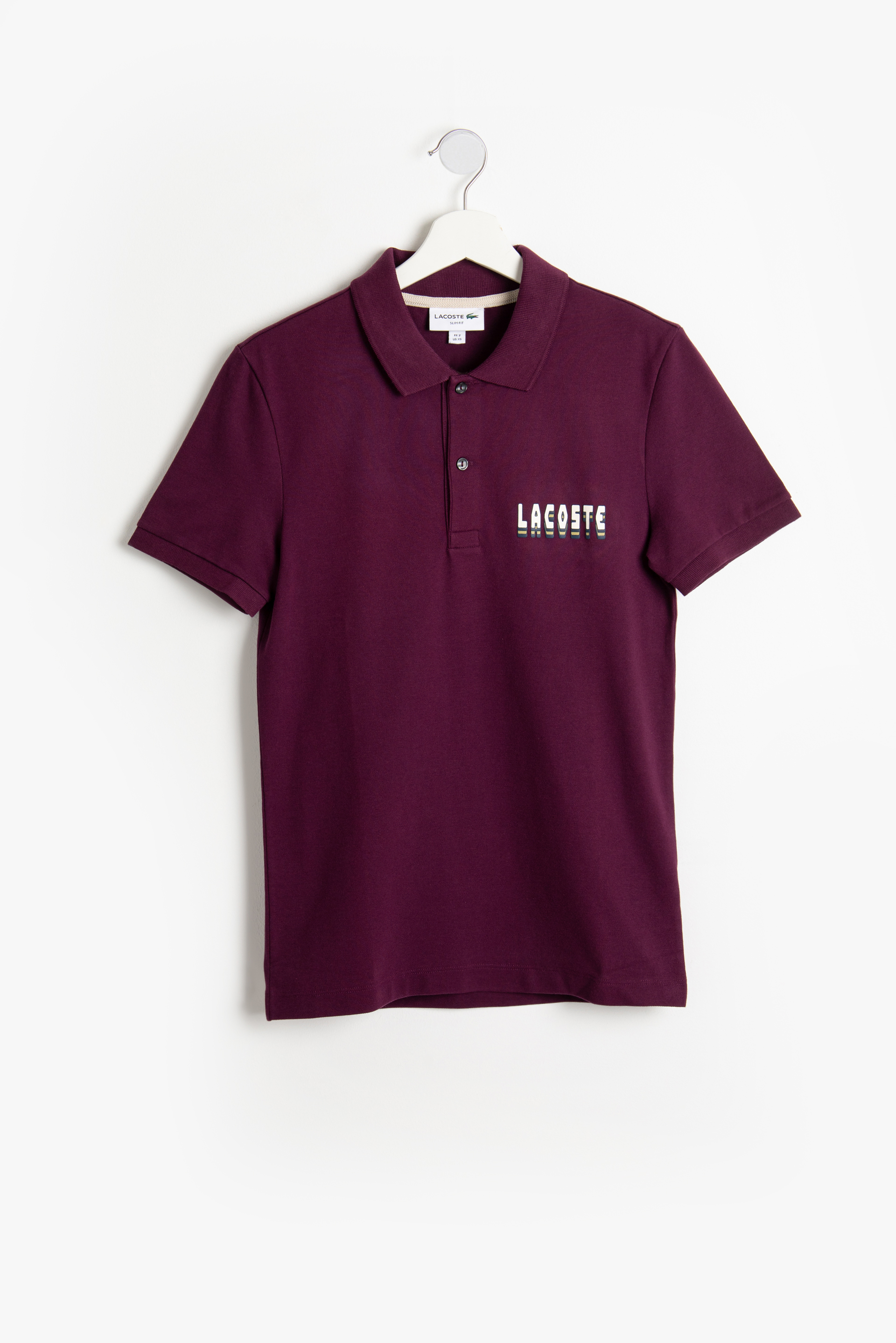 

LACOSTE Lettering Slim Fit Polo Shirt