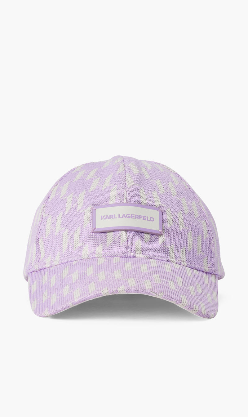 

Karl Lagerfeld Purple Kmonogram Cap for Women | The Deal Outlet