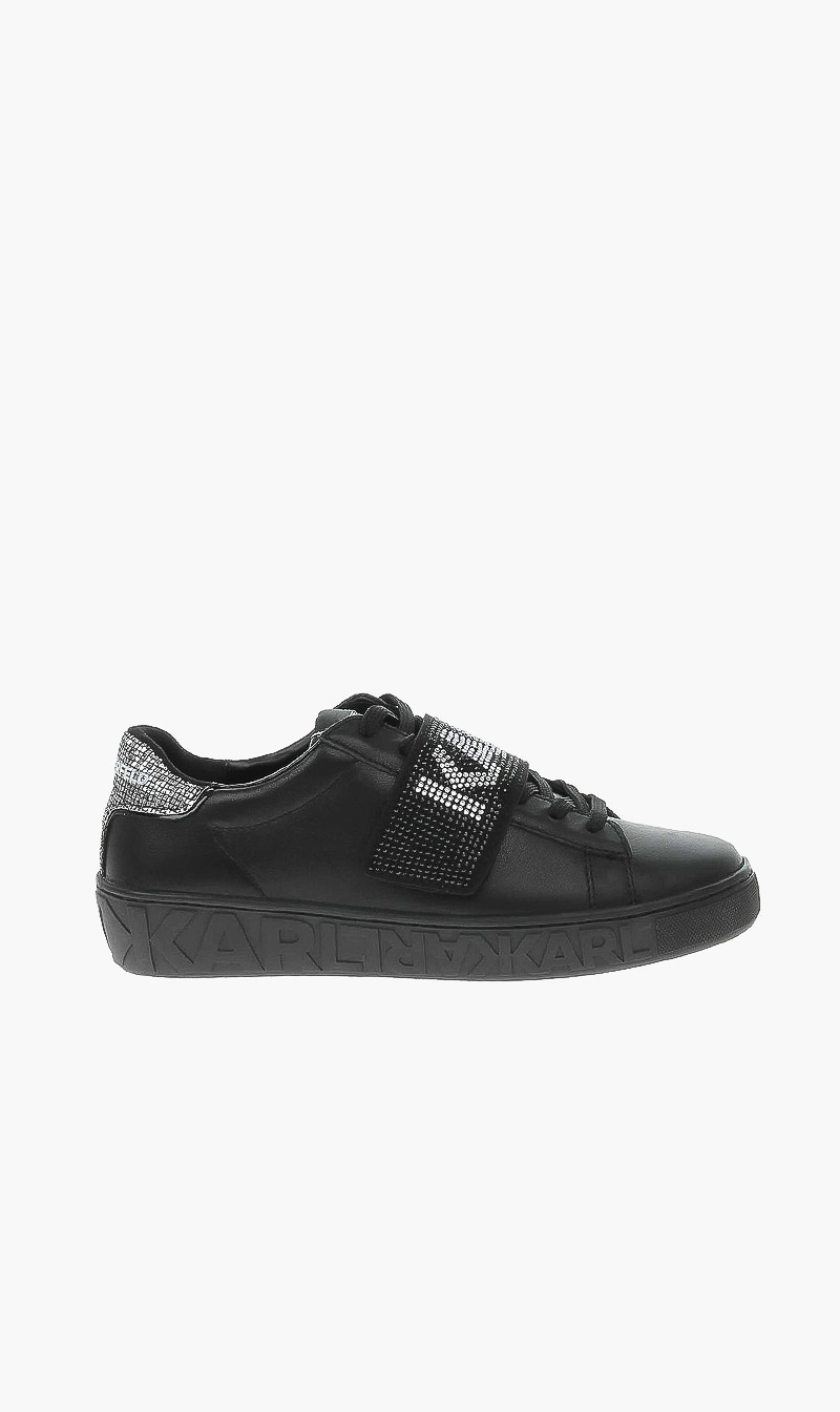 

Rhinestone Strap Sneakers