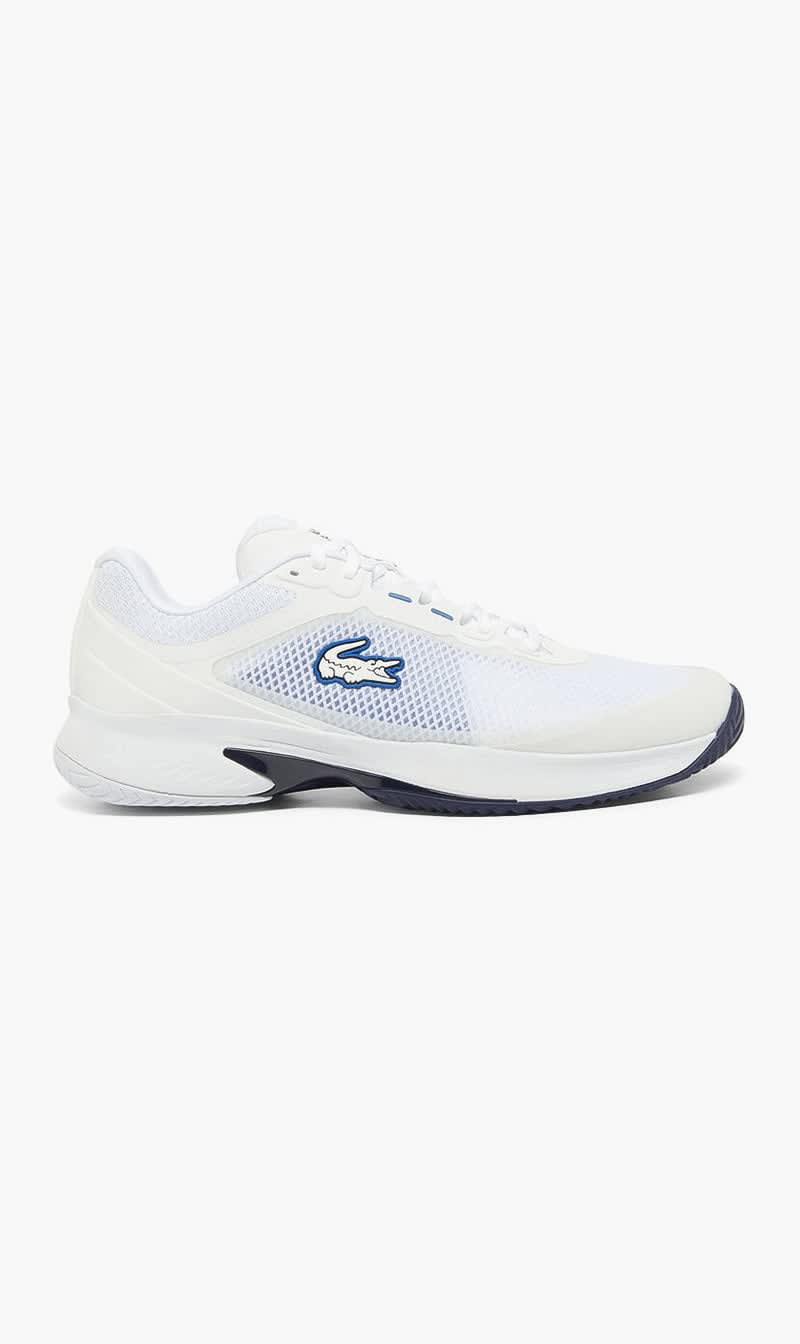White Tech Point Tennis Shoes for Men