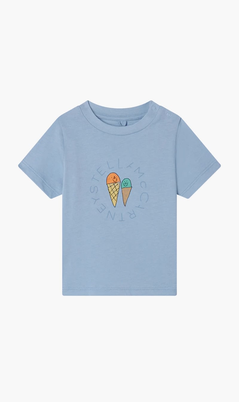 

Stella Mc Cartney Blue Logo T-shirt for Boys | The Deal Outlet